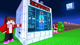 MAIZEN : JJ Created a Scanner To Find Mikey’s Secrets - Minecraft Animation