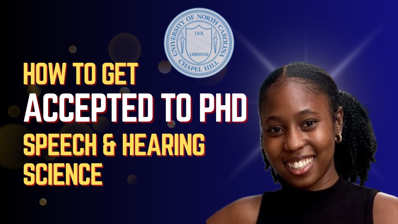 Ny Aja — fully funded PhD, Speech & Hearing Science, UNC Chapel Hill