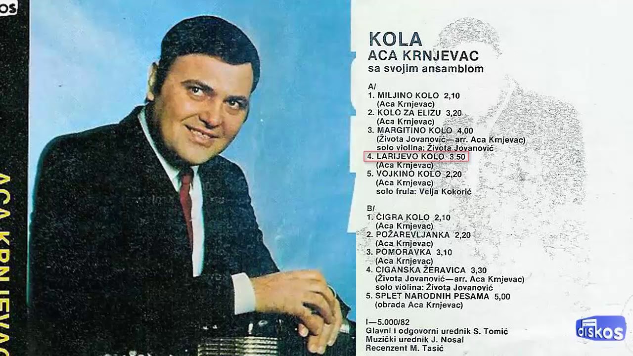 Aca Krnjevac - Kola - (Audio 1982) - CEO ALBUM