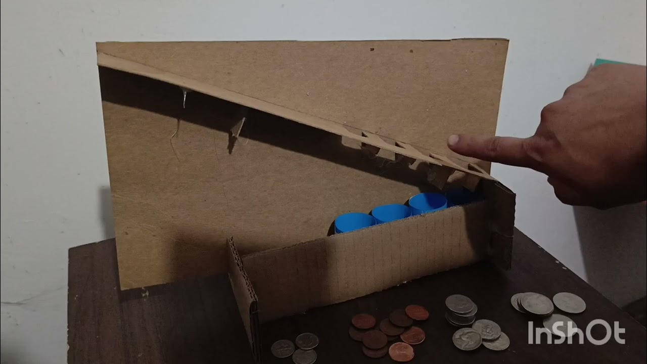 Clasificadora de monedas de 10, 1 , 5 y 25 centavos - Naranjo David