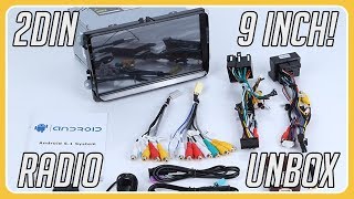 [UNBOXING] 2 Din 9 Inch Android Radio Multi Media On Vehicle Navigation System