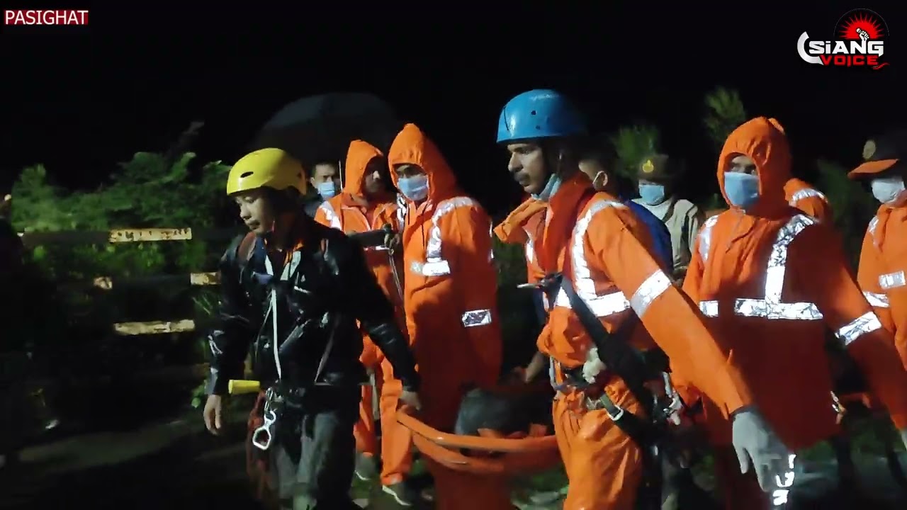 NDRF SDRF RETRIEVE THE DEATH BODY, PONGGING VIEW POINT ACCIDENT.