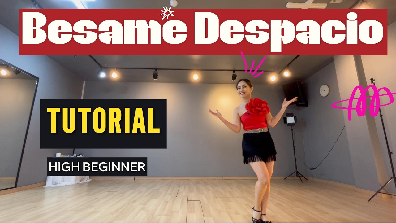 Besame Despacio - Line Dance/TUTORIAL/ (High Beginner)