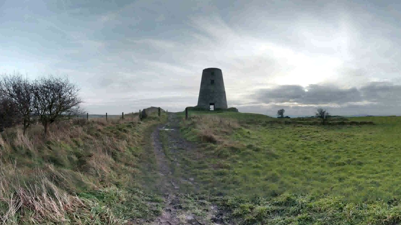 Cleadon Windmill, South Shields, North East England 360 Degree