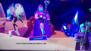 Nickelodeon All Star Brawl 2 Danny Phantom Talk To Clockwork