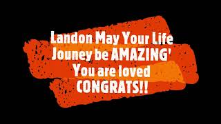 Landons Graduation Party Video