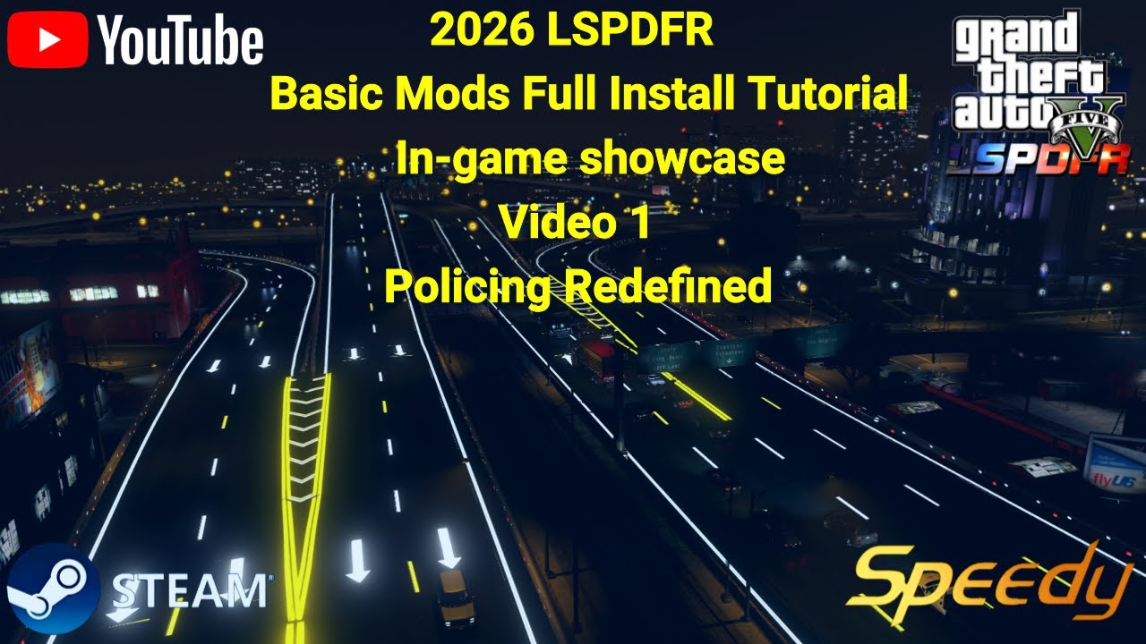 2026 LSPDFR FULL BASIC TUTORIAL FOR POLICE REFINDING Video 1