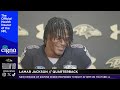 Lamar Jackson on Being Back at Home for Week 2 | Baltimore Ravens