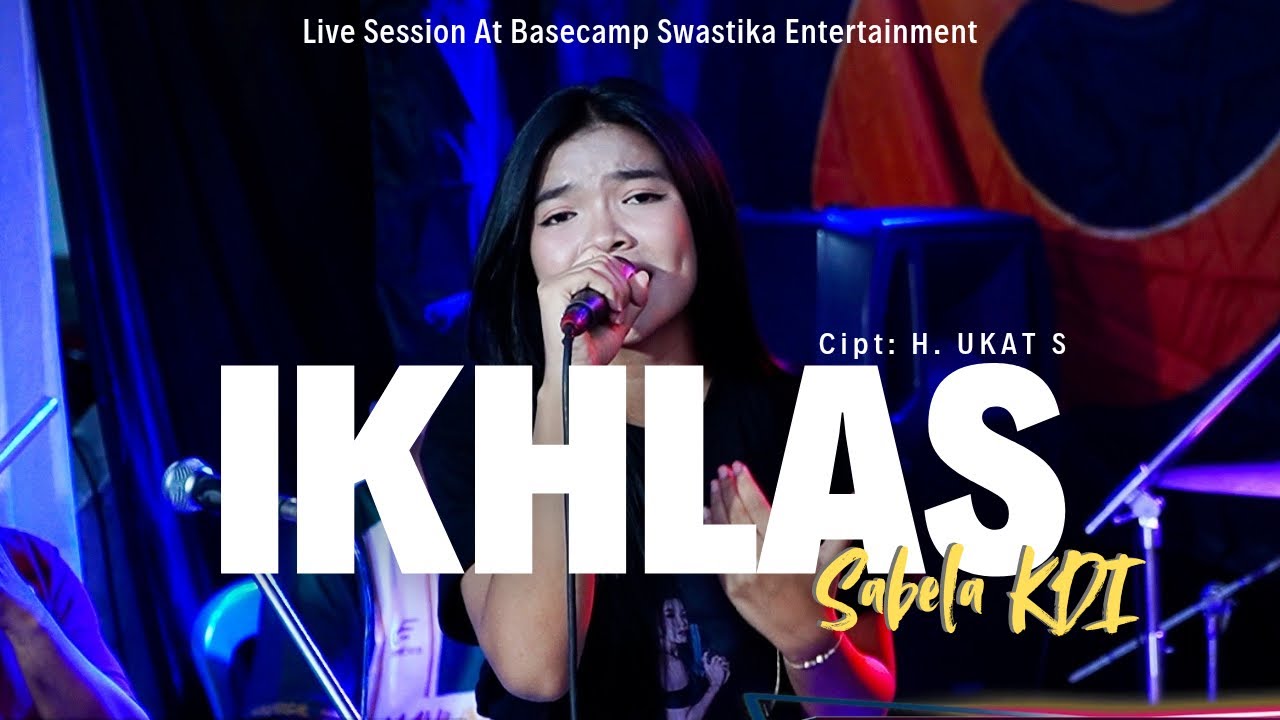 Sabela KDI - Ikhlas [cover] | Live Session | Swastika Entertainment