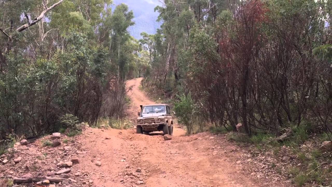 Defender 90 Dingo Hill track