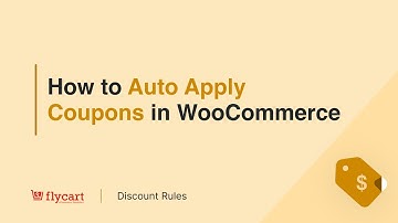 How to Auto Apply Coupons in WooCommerce?