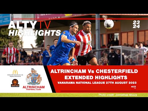 Altrincham Chesterfield Goals And Highlights