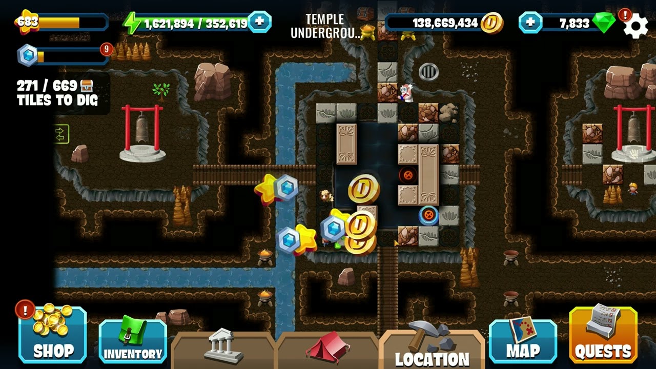 Temple Underground | Main India #12 | Diggy's Adventure