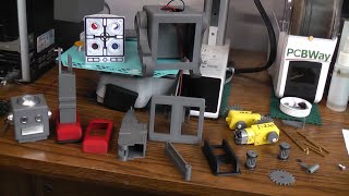Build video for Color wheel POGOT 3d printed battery operated robot. Testing different TT motors.