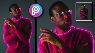 Neon Light Effect in PicsArt | Best picsArt editing tutorial by Keep Editing screenshot 2