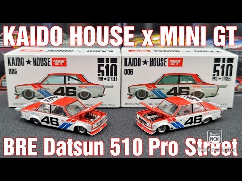 KAIDO ☆ HOUSE x MINI GT BRE Datsun 510 Pro Street Version's