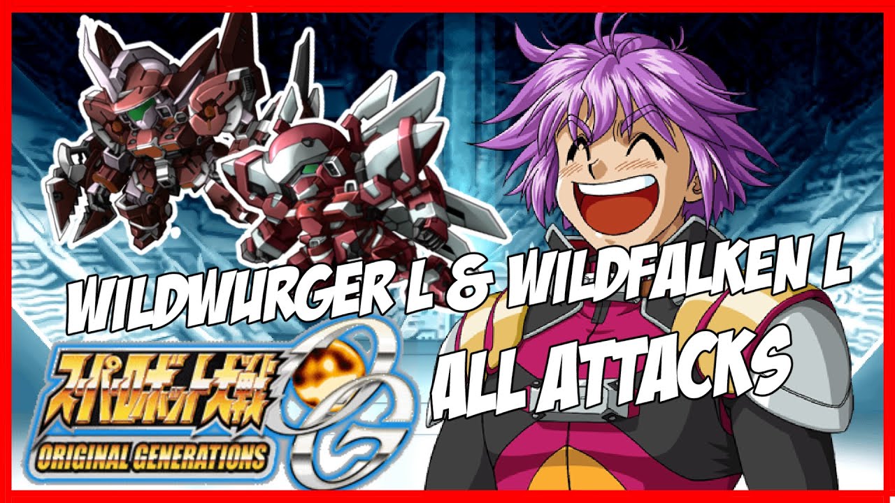 Super Robot Wars OGS - Wildwurger L & Wildfalken L Attacks Exhibition ft. Arado Balanga [ENG]