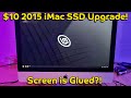 2015 iMac SSD Upgrade! Screen Removal, Adhesive Replacement & Linux Install (How-To).