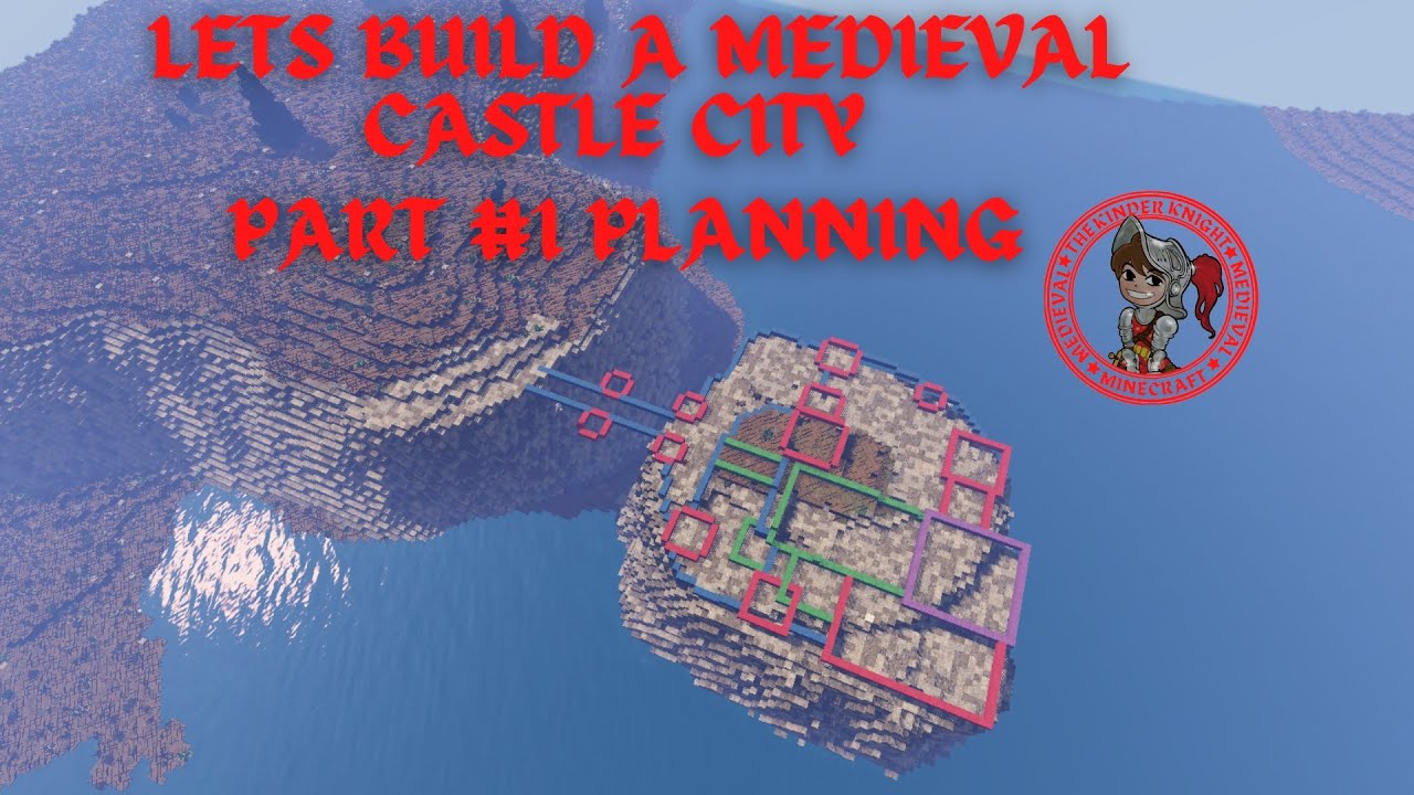 Let’s build a castle city part 1 (planning) - YouTube
