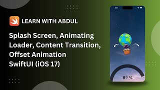 Custom Splash Screen with Offset Animation - SwiftUI (iOS 17)
