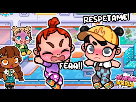 ¡MI HIJA SE PELEA EN EL BUS ESCOLAR 😨😰 !¡LA SUSPENDEN DE LA ESCUELA 😨 !*en AVATAR WORLD *NALA💞