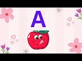 ABCD Fun Time 🎉📚🍎🐘🍇#alphabet #english #letter #fun #abc
