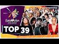Eurovision 2021: My TOP 39 (final) | All songs | [With Rating] | March 2021