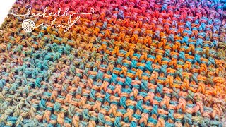 Crochet Rice Stitch | Very Easy ONE ROW REPEAT