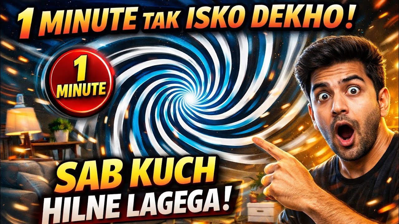 This trippy [optical illusion] confuse your mind 🤯 