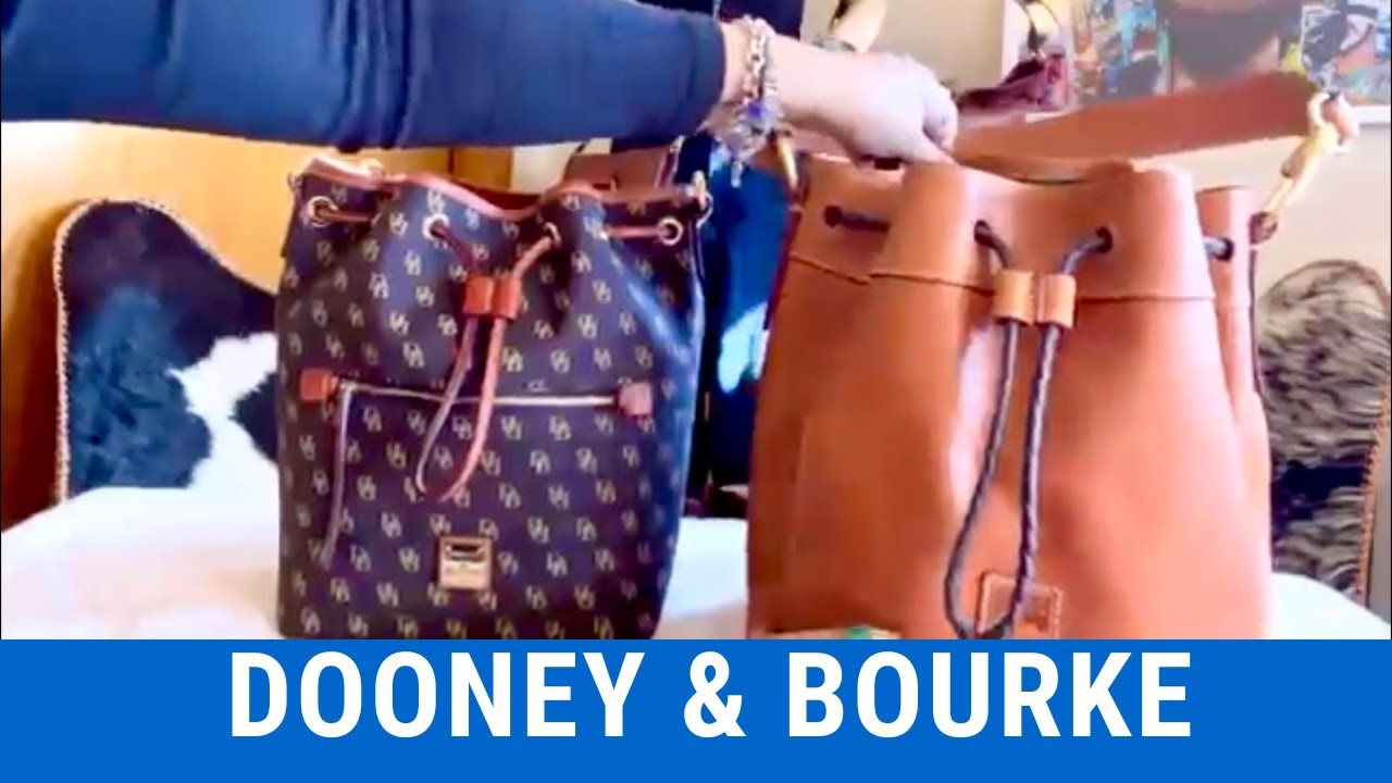 Dooney & Bourke Borsa A Mano Gretta Drawstring - Colore Bone - Tracolla Regolabile - 24x16x29 Cm - 3