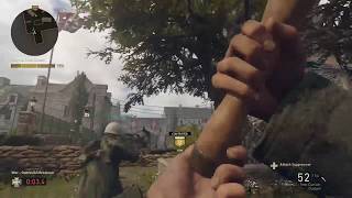 Killed The Whole Team With a 5 Man Grenade COD WW2