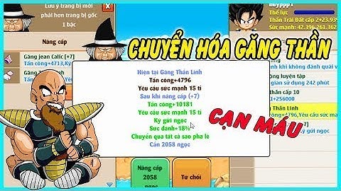 ▶️ Ngọc Rồng Online : Chuyển Hóa Găng Thần Linh Cho Huyppp1 | Cạn Máu Vì Đam Mê Nro 🔴