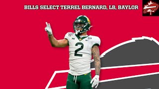 Buffalo Bills select Baylor LB Terrel Bernard 89th overall in the 2022 NFL Draft by Bills Mafia North 11,602 views 2 years ago 2 minutes, 18 seconds