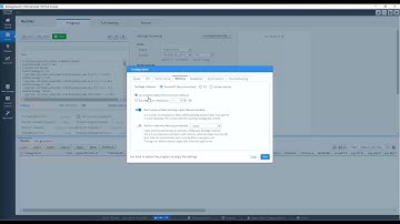 StrategyQuant X - How to setup memory