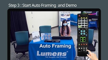 UseAV How to Use AutoFraming with the VCTA50  Lumens ProAV
