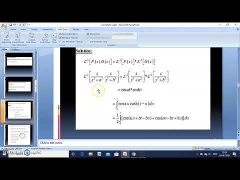 Convolution problems in Laplace transform