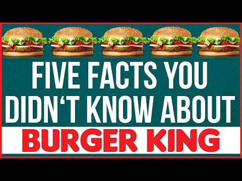 Burger King Facts: TOP Five Facts You Didn't Know About the Fast-Food Chain | ENDEVR Animation Video
