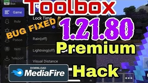 MCPE Toolbox 1.21.80 | New UPDATE 32-Bit HACK - (New FEATURES UNLOCKED!
