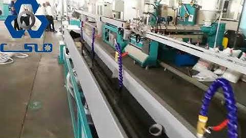 Composite cord strap production line