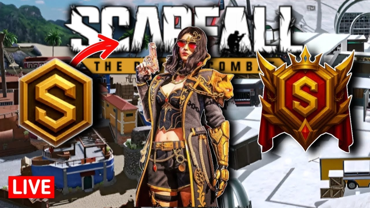 Scarfall 2.0 live gameplay | new update scarfall 2.0 | playing BR games