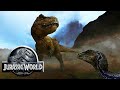 Tyrannosaurus Rex Screen Time| Jurassic World: Blue (VR Game)