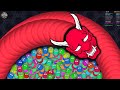 Wormate.io 001 Strong Bad Snake Skin Hacked? vs. 72227 Snakes Epic Wormate io Gameplay! 4K