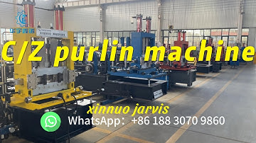 automatic c purlin roll forming machine