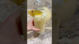 Agua de piña colada #aguasfrescas #mexicanfood #receta #shorts
