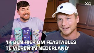 MrBeast-chocolade ligt in de supermarkt. “Interresant om met eigen product in supermarkt te liggen”