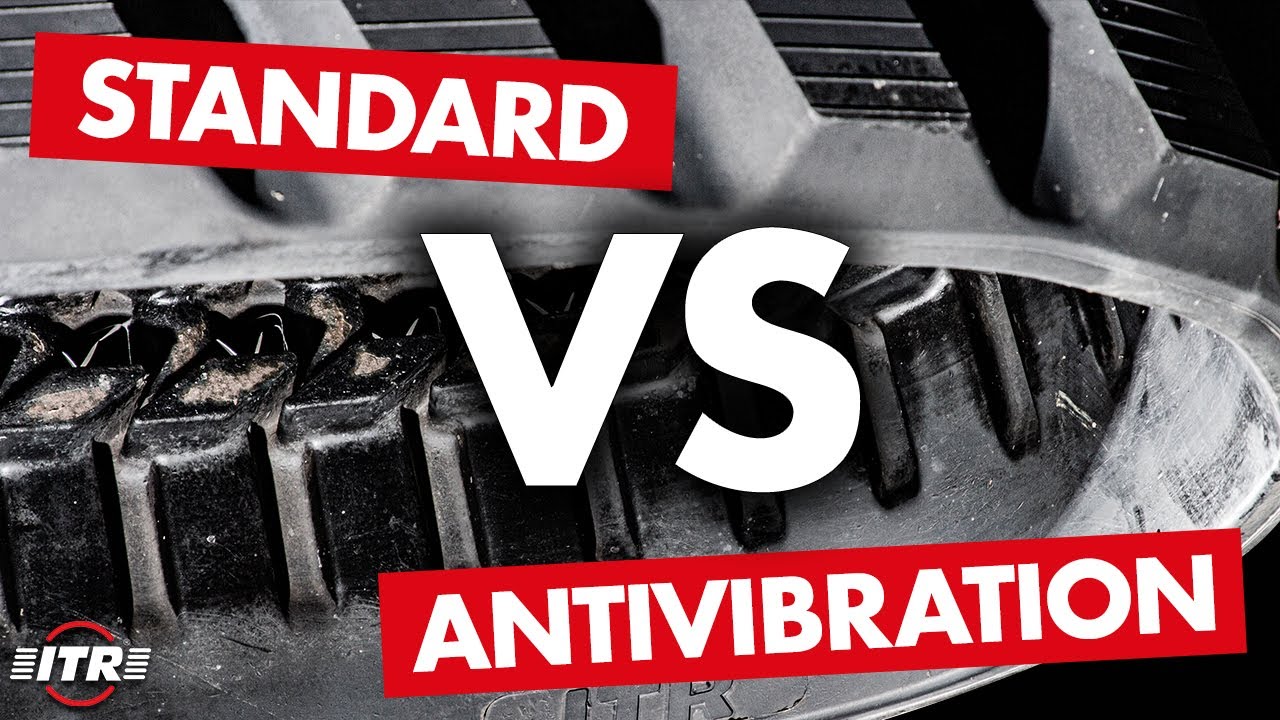 Rubber Tracks Comparison: Standard Track Vs Antivibration Track