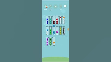 Ball Sort Genius level 36  Solutions  Ball Sort - Color Sort Puzzle, Yellow Bolt Studio, playlist