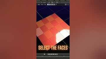 Insert Individual face in Blender #Shorts #Blender
