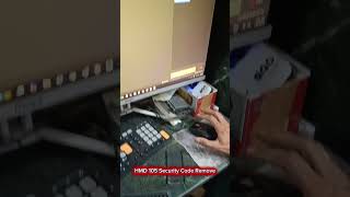 Nokia HMD 105 TA-1633 security code reset by unlock tool #mobilerepairing
