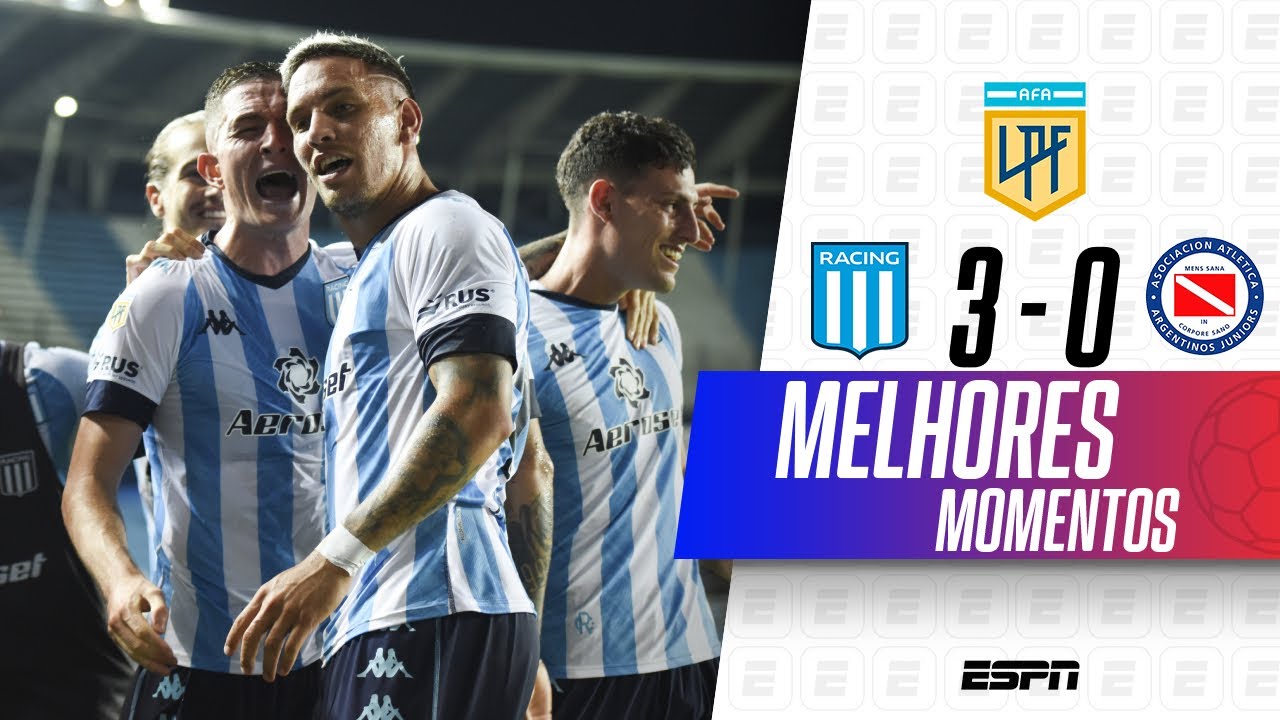 COM CHUVA DE GOLAÇOS E CLIMA QUENTE, RACING VENCE ARGENTINOS JRS | Melhores Momentos